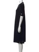 St. John Collection Wool Midi Length Dress