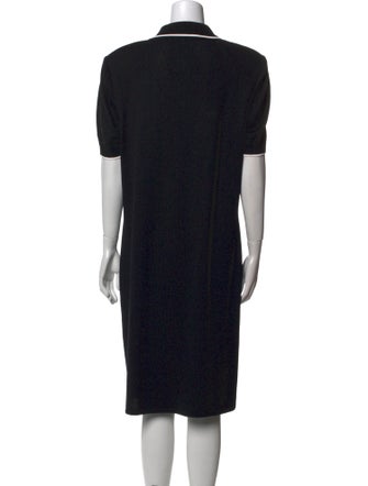 St. John Collection Wool Midi Length Dress
