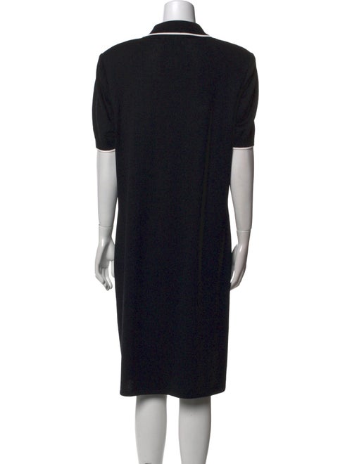 St. John Collection Wool Midi Length Dress