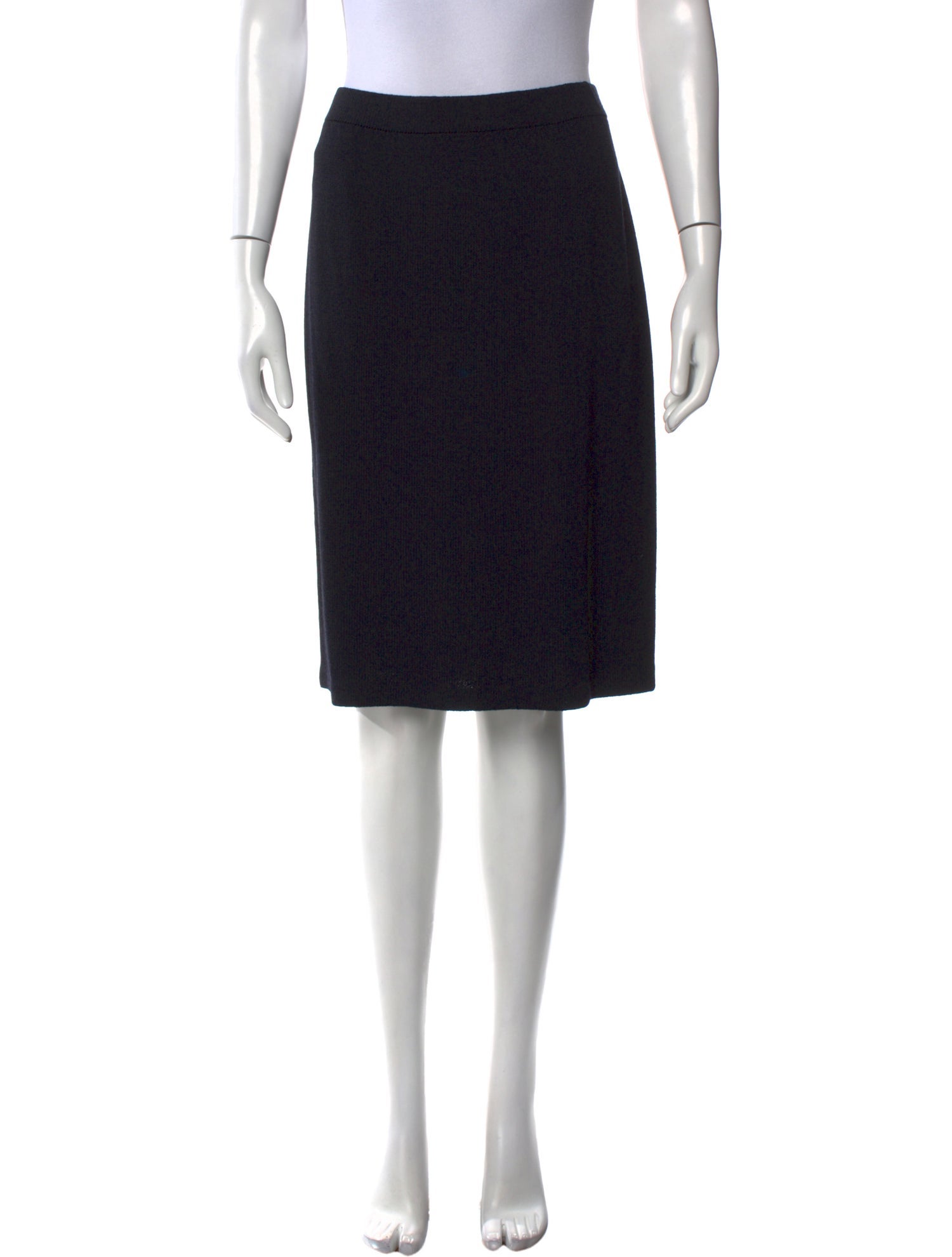St. John Collection Wool Knee-Length Skirt