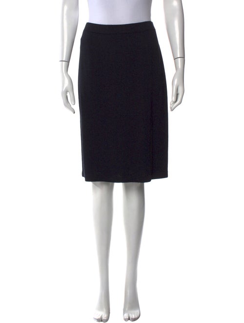 St. John Collection Wool Knee-Length Skirt