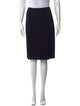 St. John Collection Wool Knee-Length Skirt