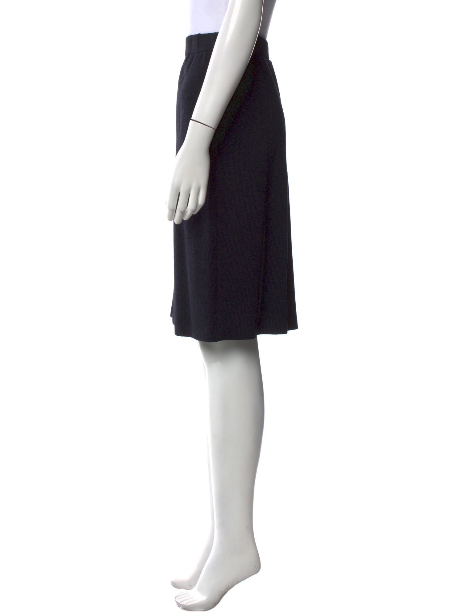 St. John Collection Wool Knee-Length Skirt
