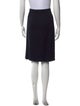 St. John Collection Wool Knee-Length Skirt