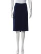 St. John Collection Wool Knee-Length Skirt