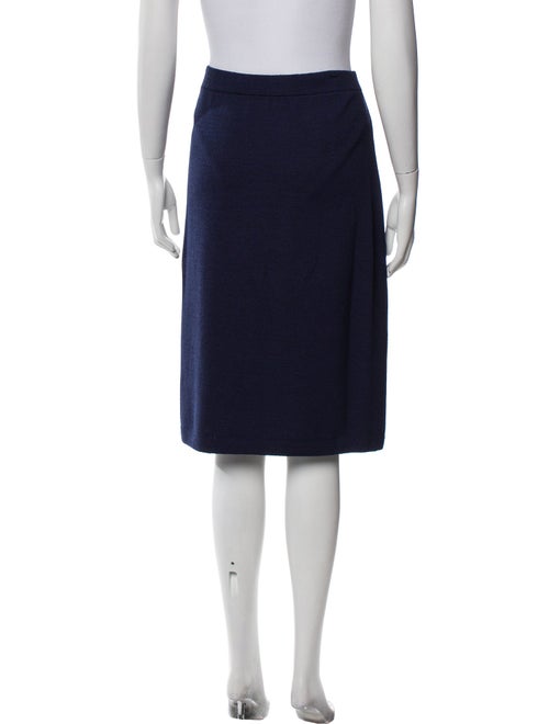 St. John Collection Wool Knee-Length Skirt