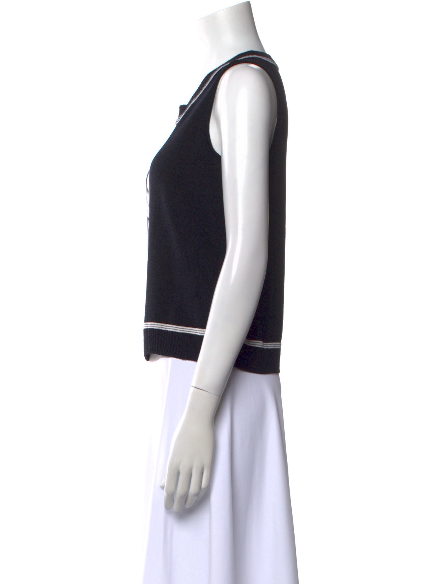 St. John Collection Wool Printed Sweater