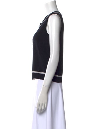 St. John Collection Wool Printed Sweater