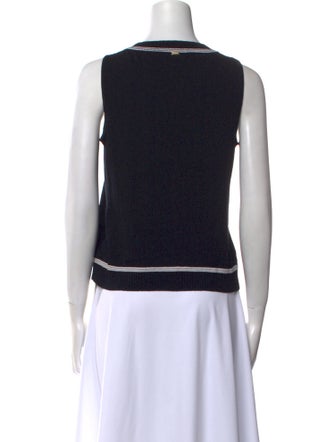 St. John Collection Wool Printed Sweater