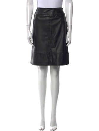 St. John Collection Silk Knee-Length Skirt