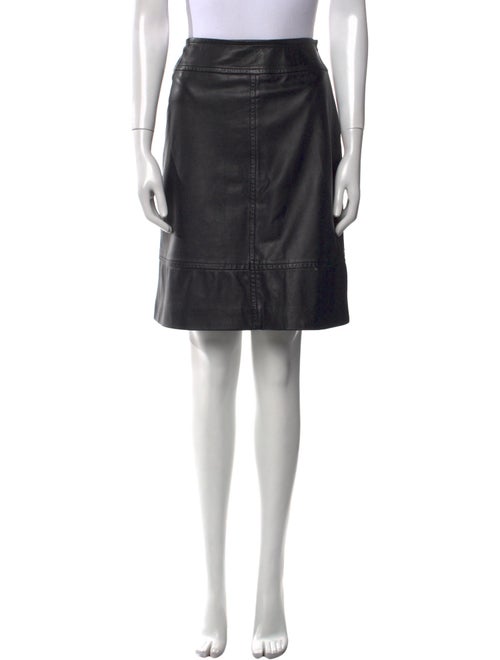 St. John Collection Silk Knee-Length Skirt