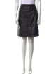 St. John Collection Silk Knee-Length Skirt
