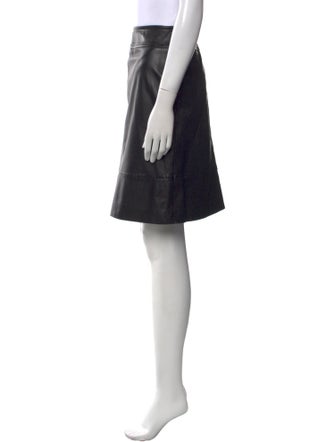 St. John Collection Silk Knee-Length Skirt