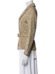St. John Collection Tweed Pattern Blazer
