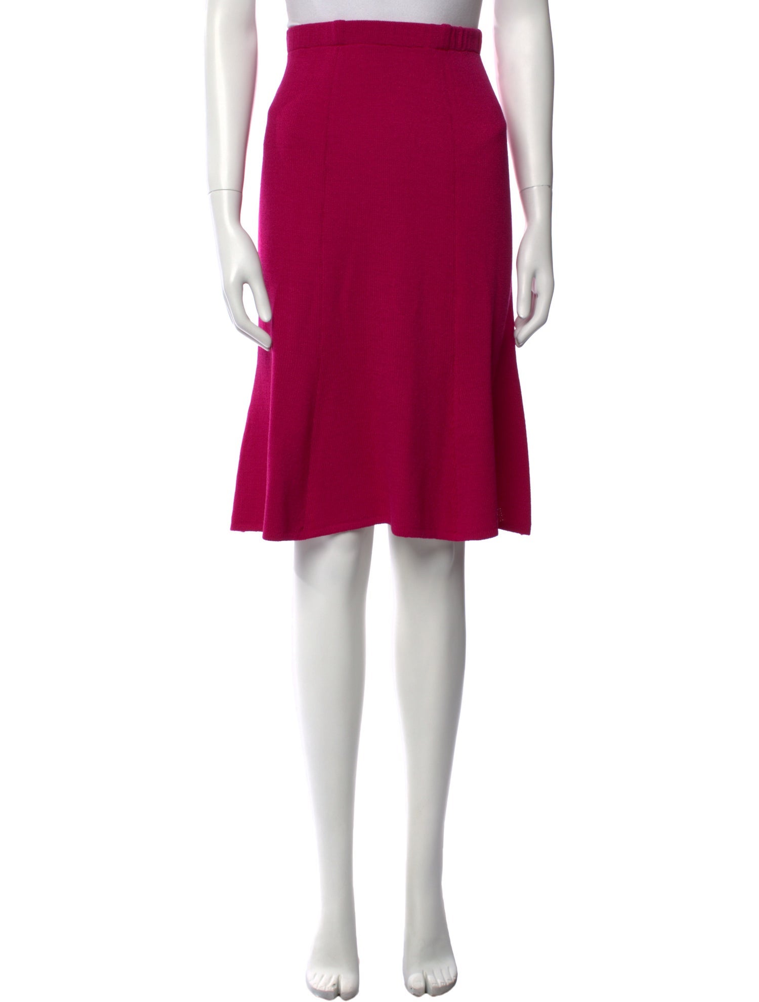 St. John Collection Wool Knee-Length Skirt