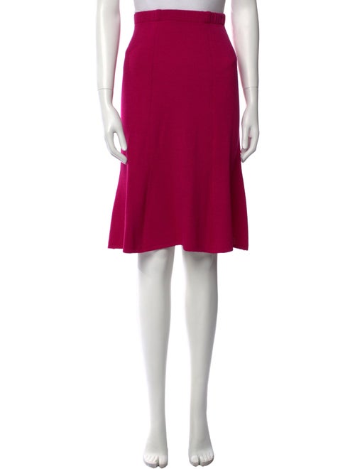 St. John Collection Wool Knee-Length Skirt
