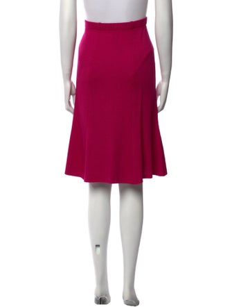 St. John Collection Wool Knee-Length Skirt