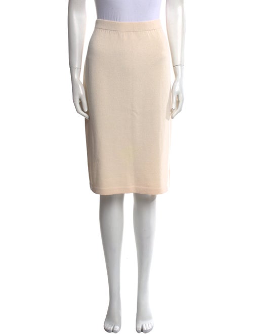 St. John Collection Wool Knee-Length Skirt