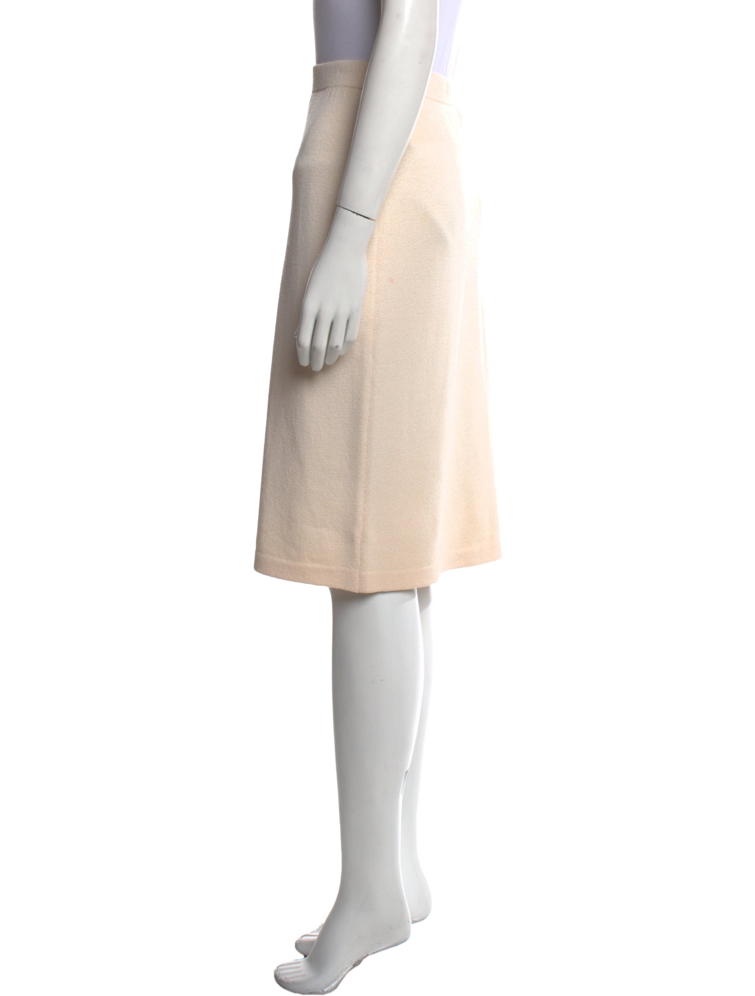 St. John Collection Wool Knee-Length Skirt