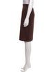 St. John Collection Wool Knee-Length Skirt