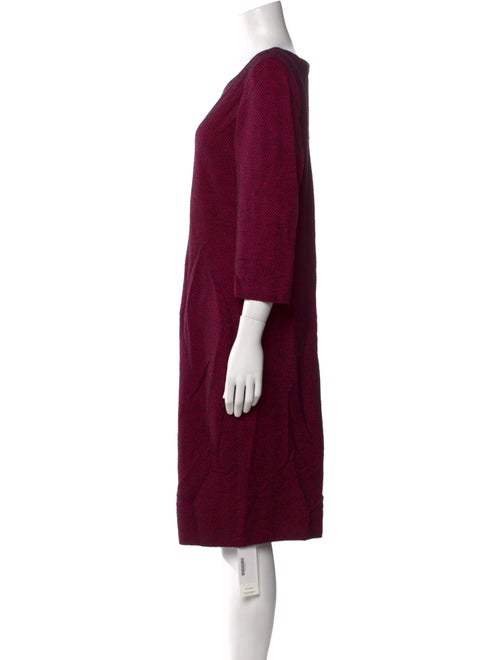 St. John Collection Wool Knee-Length Dress