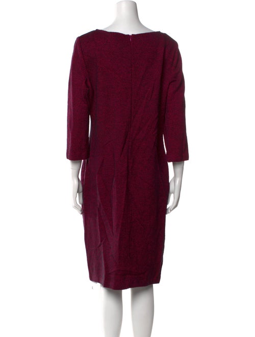 St. John Collection Wool Knee-Length Dress