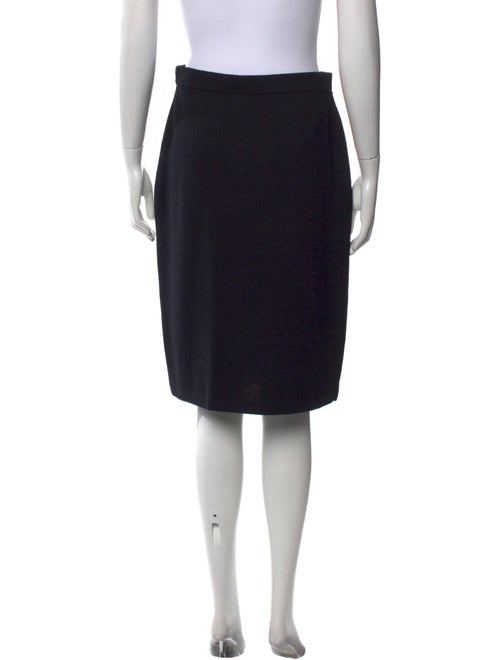 St. John Collection Wool Knee-Length Skirt