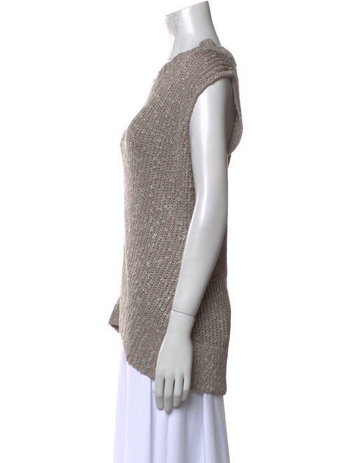 St. John Collection Bateau Neckline Short Sleeve Top