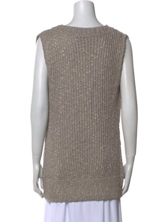 St. John Collection Bateau Neckline Short Sleeve Top