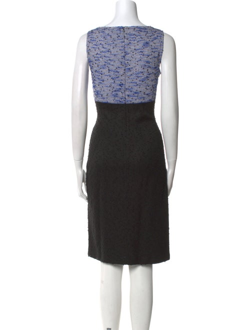 St. John Collection Lace Pattern Knee-Length Dress