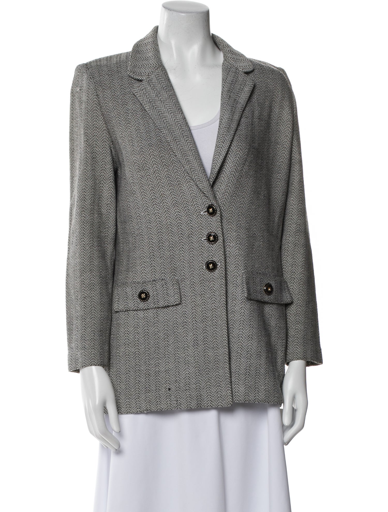 St. John Collection Printed Blazer