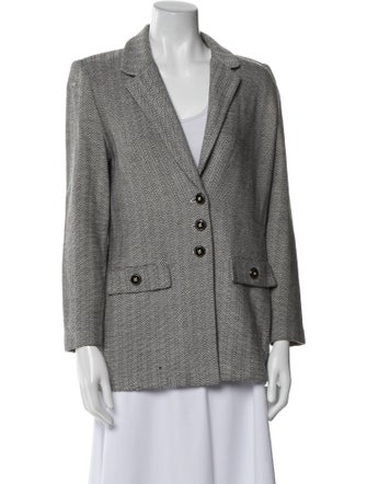 St. John Collection Printed Blazer