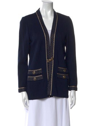 St. John Collection Open Front Sweater