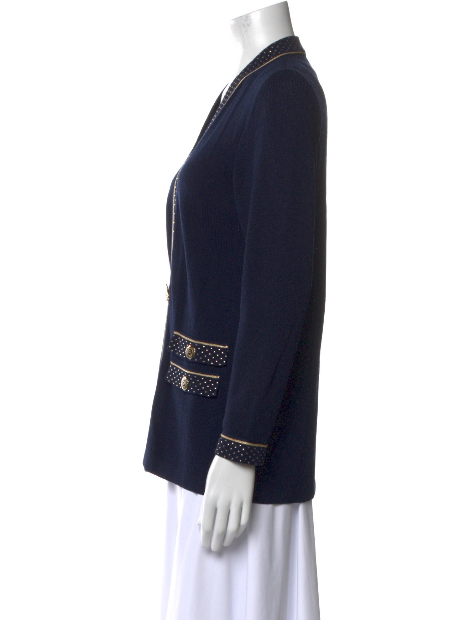 St. John Collection Open Front Sweater