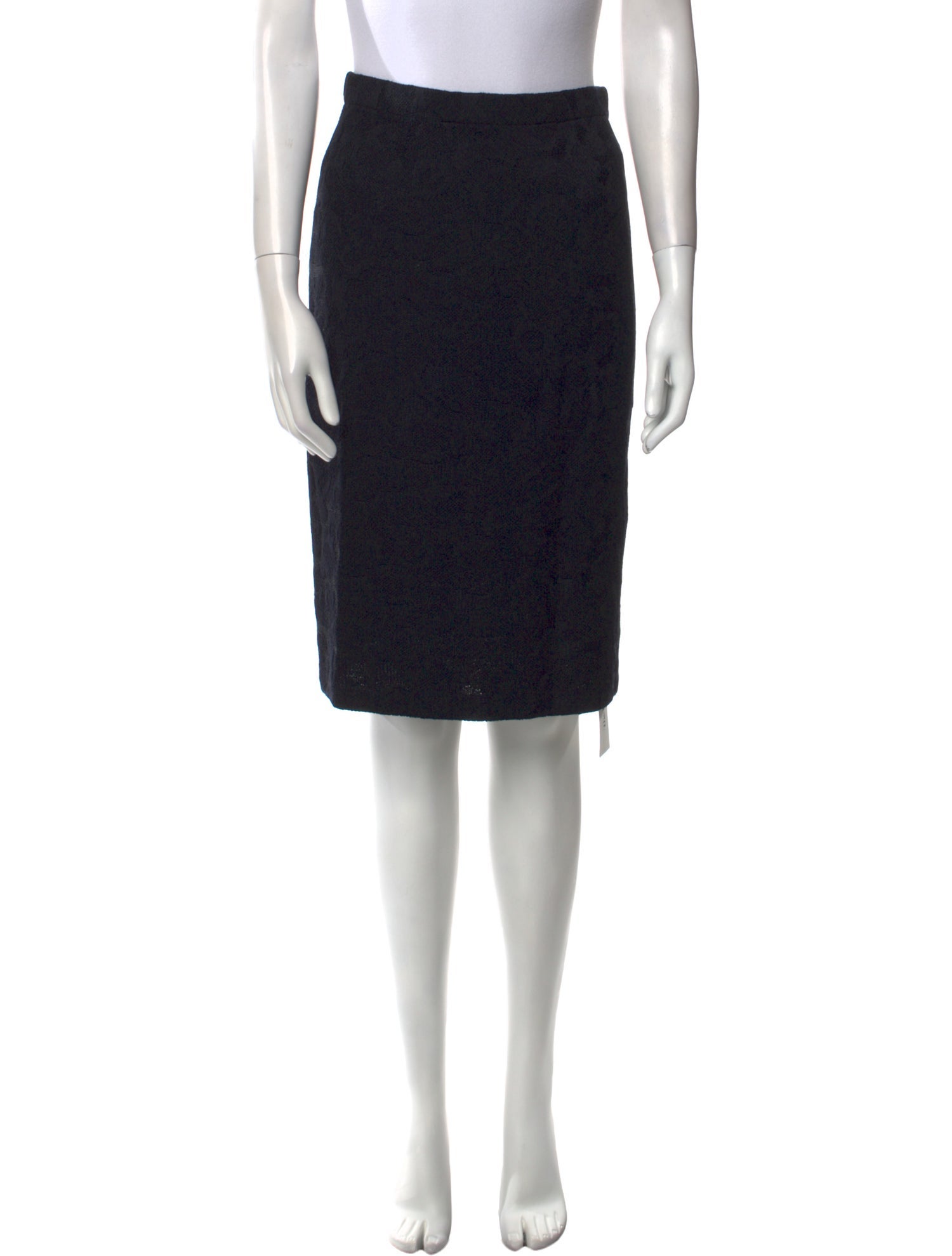 St. John Collection Wool Knee-Length Skirt