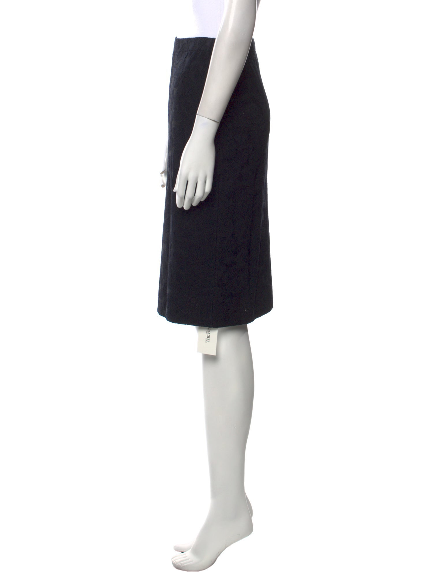 St. John Collection Wool Knee-Length Skirt