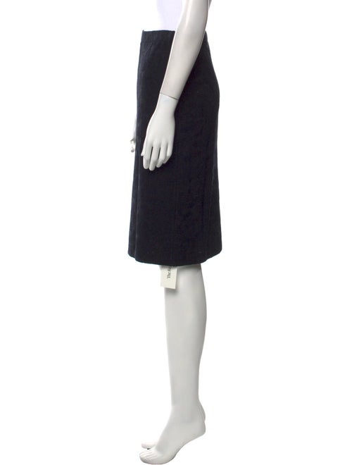 St. John Collection Wool Knee-Length Skirt