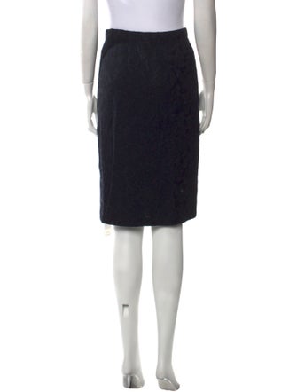 St. John Collection Wool Knee-Length Skirt