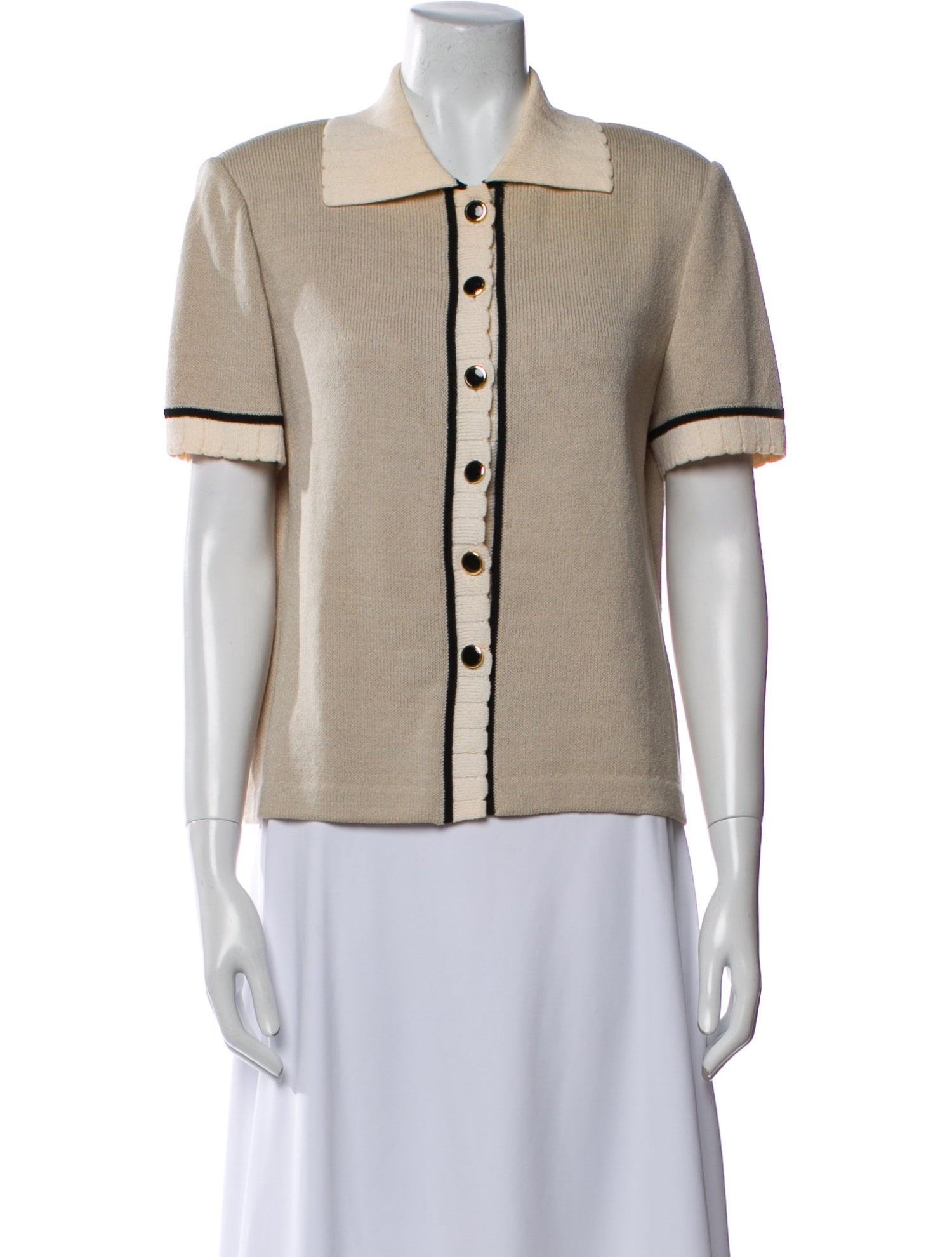 St. John Collection Short Sleeve Polo