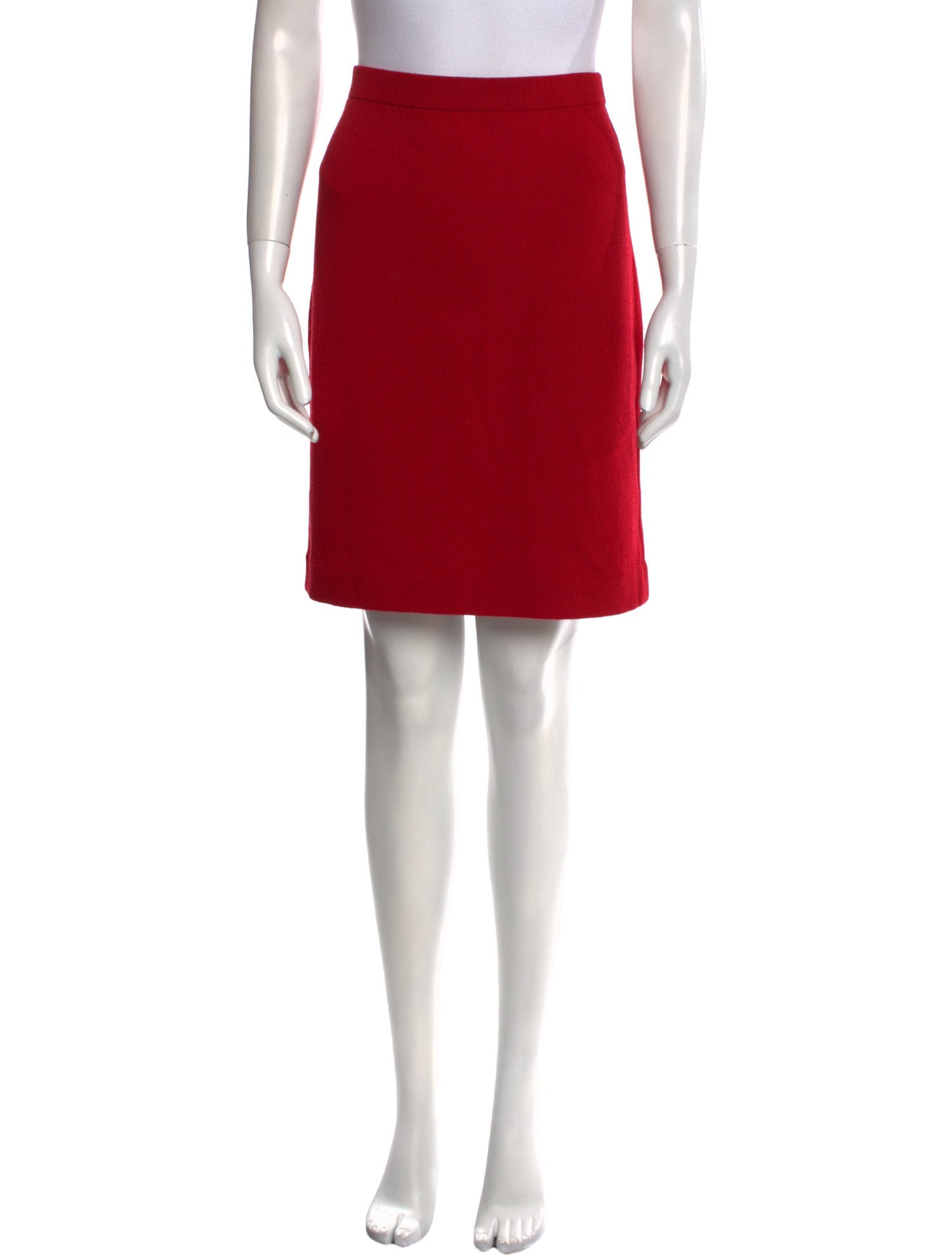 St. John Collection Wool Knee-Length Skirt