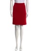 St. John Collection Wool Knee-Length Skirt