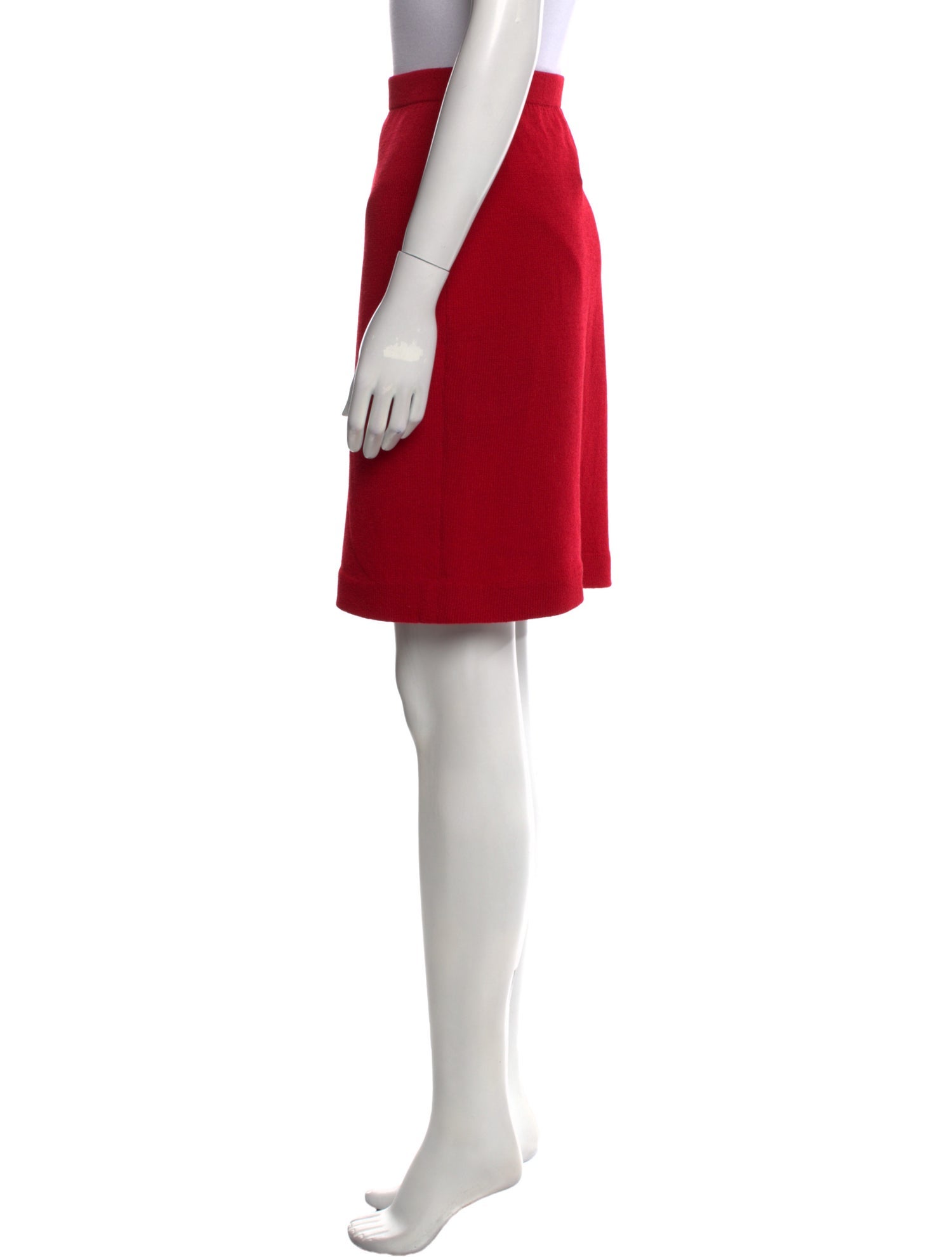 St. John Collection Wool Knee-Length Skirt