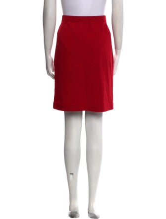 St. John Collection Wool Knee-Length Skirt