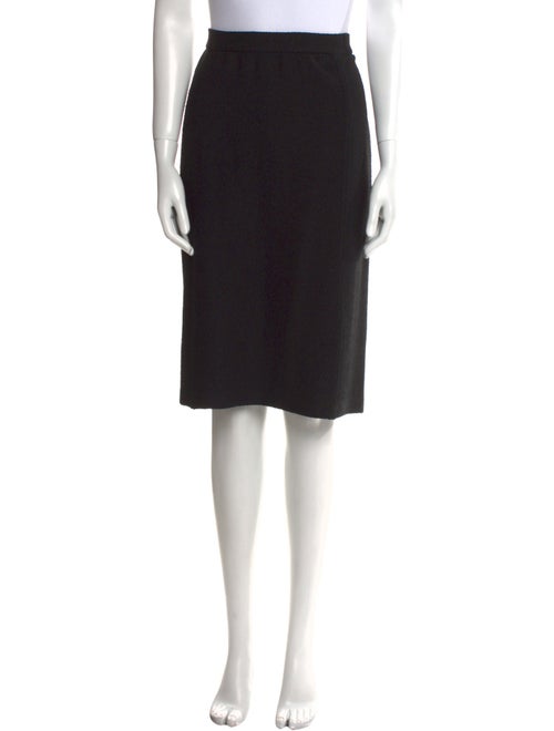 St. John Collection Wool Knee-Length Skirt