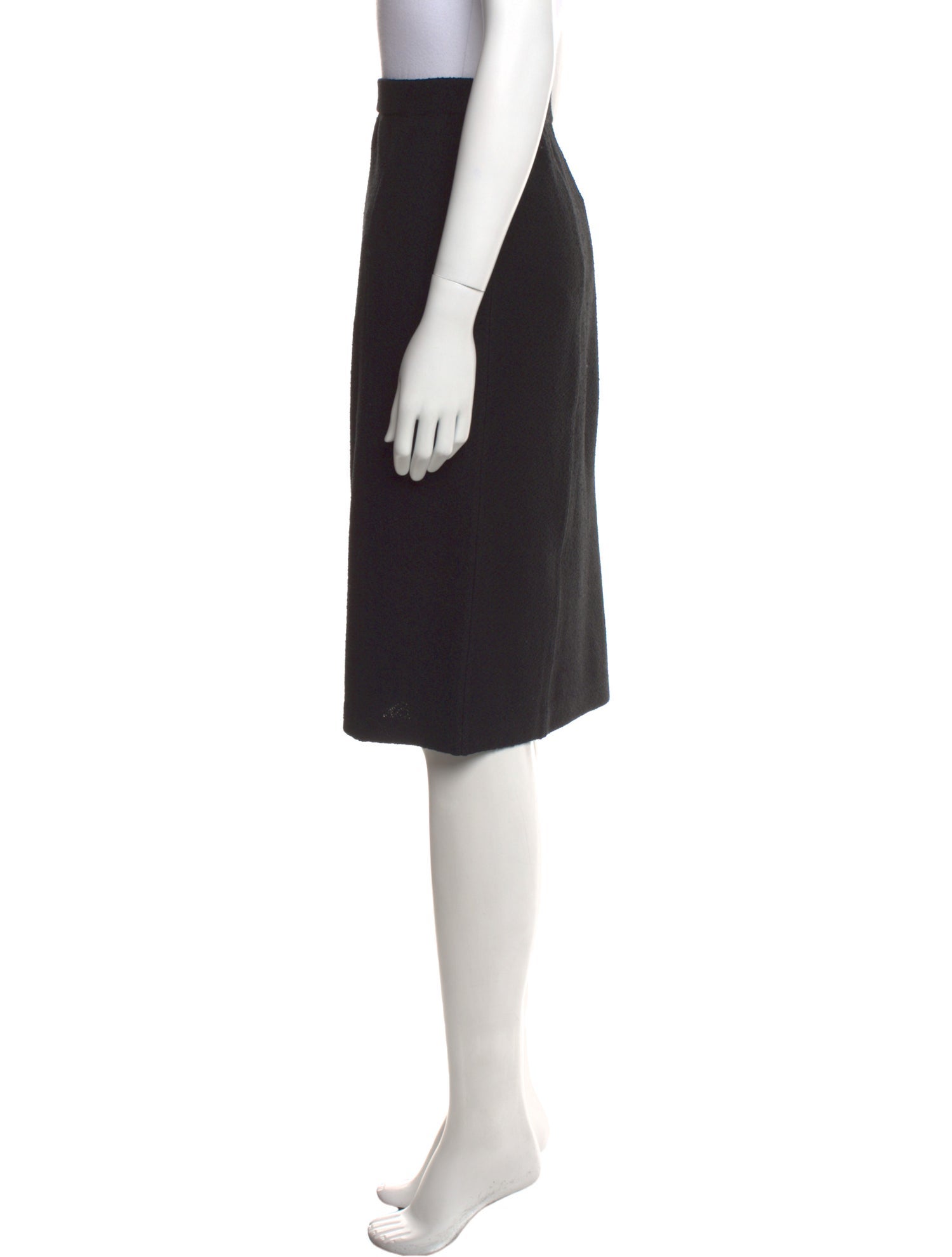 St. John Collection Wool Knee-Length Skirt