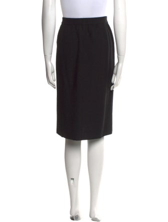 St. John Collection Wool Knee-Length Skirt