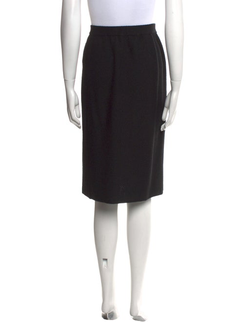 St. John Collection Wool Knee-Length Skirt