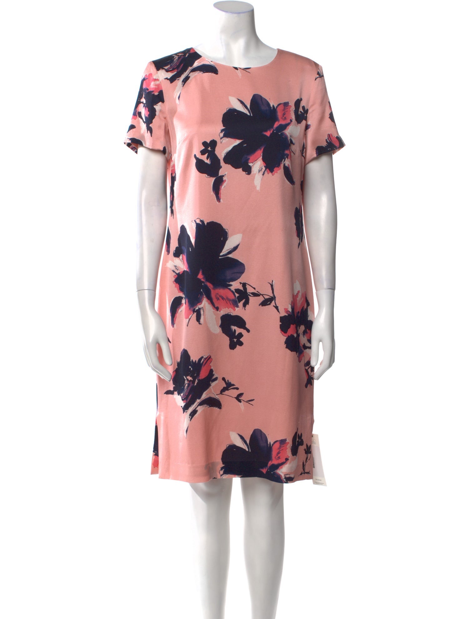 St. John Collection Silk Knee-Length Dress