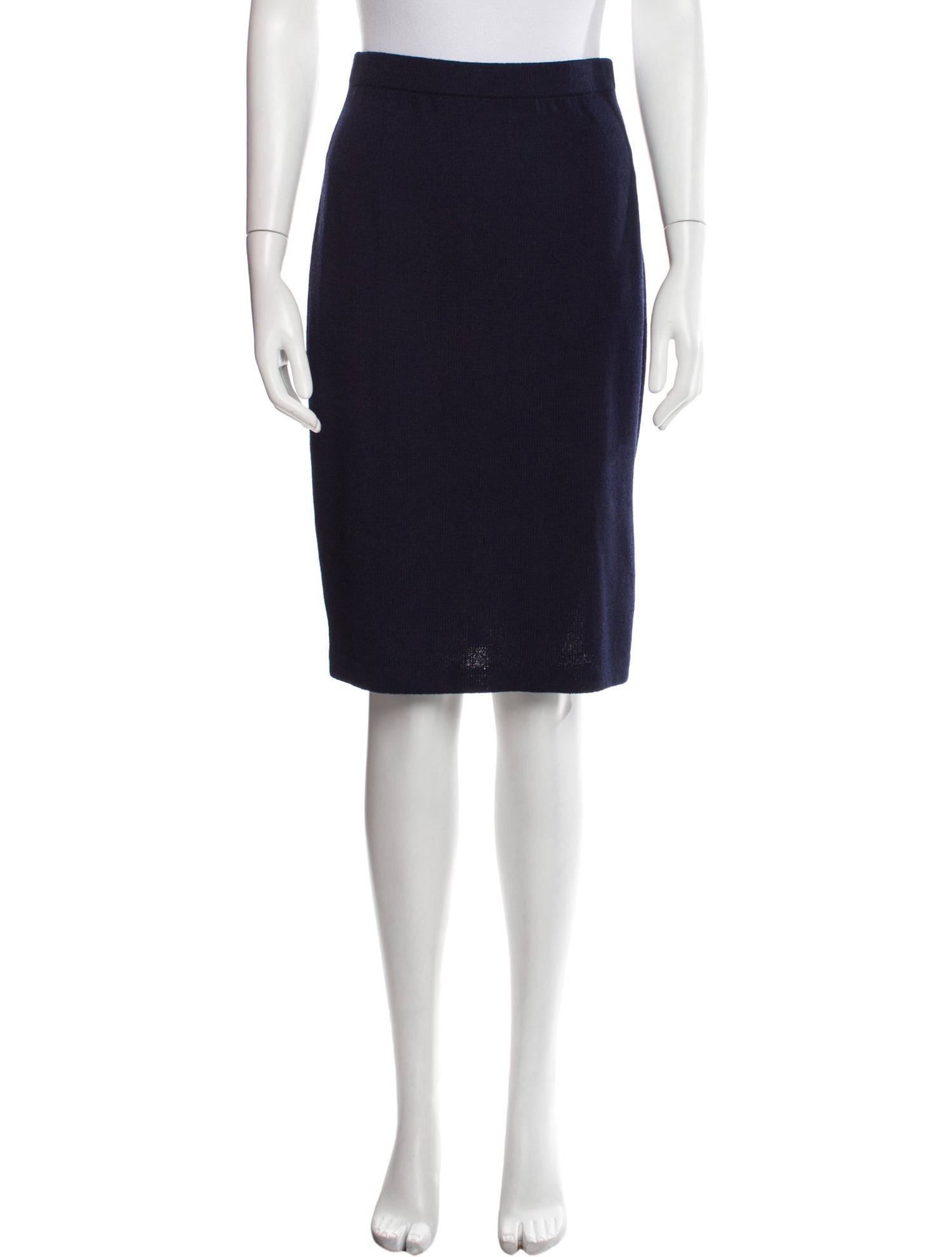 St. John Collection Wool Knee-Length Skirt w/ Tags