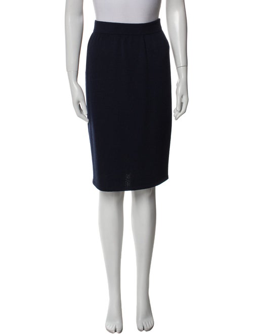 St. John Collection Wool Knee-Length Skirt